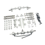 Maxbell RC Car Upgrade Spare Kits Replace RC Upgrade for 1/12 MN82 LC79 RC Hobby Car argent
