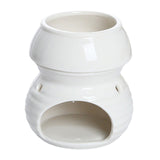 Maxbell Ceramic Essential Oil Burner Creative for Table Centerpiece Festival Kitchen White