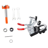 Maxbell 35mm Door Hinge Jig for Door Cabinet Hinges Mounting Hinge Hole Drilling Jig