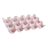 Maxbell 15 Cup Egg Holder Box Kitchen Egg Storage Box for Countertop Kitchen Cabinet Pink