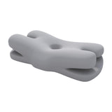 Cooling Side Sleeper Pillow Neck Pillow for Neck and Shoulder Lying Sleeping Light Gray