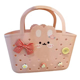 Maxbell Beach Tote Bag Fashion Lightweight Outdoor Vacation Washable Shopping Basket