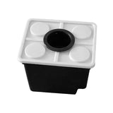 Maxbell Growing Dutch Barrels Deep Water Culture for Greenhouse Soilless Cultivation black with1 hole lid