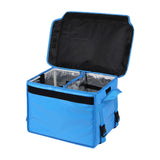 Maxbell Insulated Food Delivery Bag 30L Delivery Container for Food Transport Travel Blue