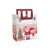 Maxbell Christmas Gift Bag Cute Christmas Treat Bag Candy Bag for Xmas Party Holiday red