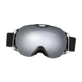 Maxbell Ski Goggles for Adults Anti Fog Skiing Goggles for Snowmobile Riding Skating Black