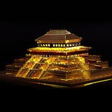 Maxbell 3D Metal Puzzle Model - Chinese Taihe Temple Statue Home Decor