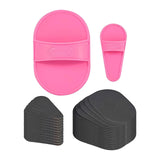 Maxbell Exfoliating Hair Removal Pads for Women in 2 Sizes Legs Arms Body Faces Lips With 100 Sandpapers