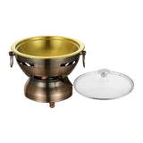 Maxbell Traditional Chinese Hot Pot Stainless Steel Hot Pot for Camping Home Use