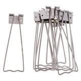 Maxbell 10 Piece Metal Picture Photo Frame Display Stand Pedestal Back Support Holder Hardware Accessories Tool 15x5cm - Aladdin Shoppers