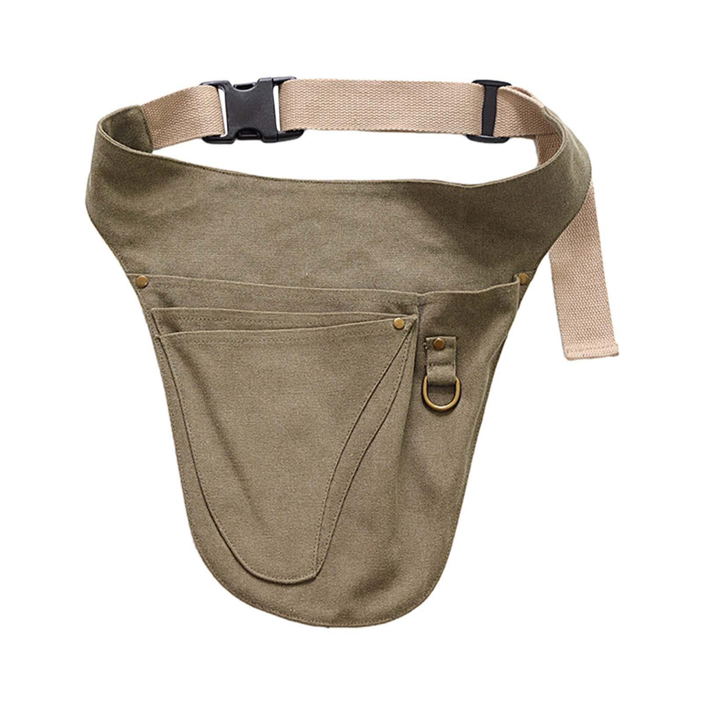 Maxbell Tool Belt Wear Resistant Portable Tool Pouch for Electrician  Gardener Farmer Green