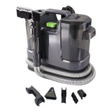 Maxbell Carpet Cleaner Machine Versatile 12kpa Power Suction for Car Seats Area Rugs black