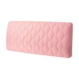 Maxbell Bed Headboard Slipcover Removable Decor Protector for Dorm Room Bedroom Home Pink
