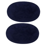 Maxbell 4 Pair Sew On Oval Elbow Knee Patches Cord Jean Repair Craft Sewing Applique