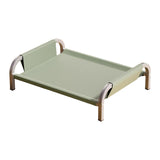 Maxbell Elevated Pet Bed All Seasons Raised Cat Dog Bed for Puppy Kitten Indoor Cats XL Green