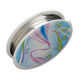 Maxbell 3x Spool of 24 Gauge 12 Yard Silver Plated Copper Wire Cord DIY Jewelry Making