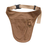 Maxbell Tool Belt Wear Resistant Portable Tool Pouch for Electrician Gardener Farmer Camel