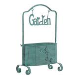 Maxbell Iron Planter Pot Planter Stand Metal Planter Basket for Garden Balcony Patio Green