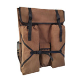 Maxbell Art Artwork Case Canvas Sketch Bag for Drawing Teaching Meetings Sketching Brown
