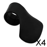 Maxbell 4xMotorcycle Cruise Control Throttle Assist Wrist Rest Aid Grip Black