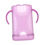 Maxbell Squeeze Pouch Holder Easy Grip for Drink Juice Boxes Juice Bags violet