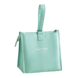 Maxbell Insulated Lunch Storage Bag Portable Tote Bento Pouch for Fishing Adults Girls Green