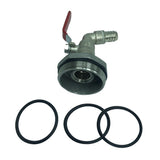 Maxbell 2x45 Degree Ton Barrel Valve Adapter PVC Valve for 200/210L 50-gallon Barrel