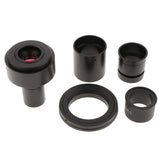 T2 Ring for Canon DSLR + 2X Microscope Eyepiece Lens 23.2mm + 30mm & 30.5mm Sleeve Tube - Aladdin Shoppers