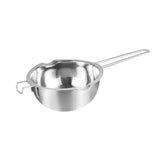 Maxbell Stainless Steel Boiler Pot Water Bath Melting Bowl for Cooking Outdoor Party 1000ml