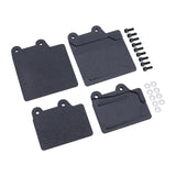 Maxbell 2Pcs Simulation Mudguard 1:8 Scale Portable DIY Lining Decoration for RC Car