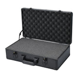 Maxbell Tool Box Organizer with Foam Liner Storage Box for Workshop Outdoor Household 48x28x14cm Black