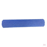 Maxbell 6pcs Anti Slip Grip Pad Cupboard Cabinet Drawer Liner Mat Placemat Blue