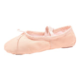 Ballet Dance Shoes Pointe Shoes Flats Dance Slipper Split Sole Skin Tone 40