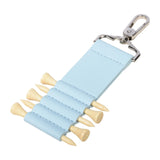Maxbell Golf Tee Holder Women Men Stylish Golf Tee Carrier for Playing Golfing Belts Blue