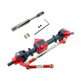 Maxbell RC Metal Axle Replacement RC Car Accessory for MN78 1/12 RC Car Modification black front axle