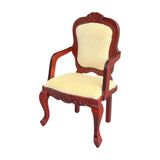 1/12 Scale Miniature Furniture Chair for Micro Landscape Diorama Photo Props