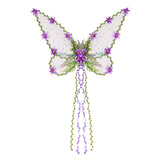 Maxbell Butterfly Wing Lightweight Fairy Wing for Fashion Show Role Playing Carnival Purple