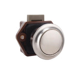 Maxbell 20mm Push Button Catch Lock Cabinet Door Knob Campervan Motorhome 3Pcs