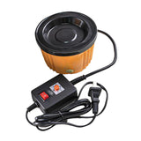 Maxbell Electric Hot Glue Melting Pot 100W US Adapter for Hair Extension Glue Sticks Thermostatic