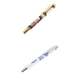 Maxbell Metal Ceramics 0.5mm Nib Fountain Pen Smooth Writing Ink Pen Stationery