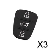 Maxbell 3xCar 3 Buttons Remote Key Cover Case Shell For Hyundai I30 IX35  K2 K5