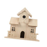 Maxbell Outside Bird House DIY Unpainted Hummingbird Nesting for Yard Courtyard Tree