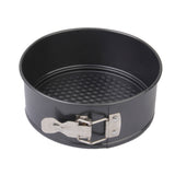 10 Pcs Cheesecake Baking Pan 7" Cake Mold Bakeware Nonstick Leak-Proof Black