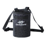 Maxbell Maxbell Chalk Bag for Bouldering Rock Climbing Gym with Drawstring Waist Belt Black
