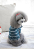 Maxbell Maxbell Pet Dog Puppy Coat Stylish Sleeve Bottoming Shirt Clothes Blackish green XXL