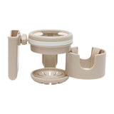 Maxbell Pram Bottle Holder for Pipe Diameter 25-40mm Pram Trolley Bike Cup Holder Khaki