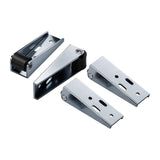 Maxbell 4 Pieces Casters Replacement Silent for Cabinet Wooden Gate Furniture Repair 0.8inch wheel