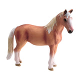 Realistic Horse Figurine Toy Office Collectible Simulation Farm Animal Model Style D