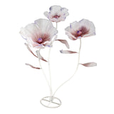 Maxbell Giant Artificial Flower Backdrop Wedding Decoration for Home Outdoor Mariage Gradient Grape Color