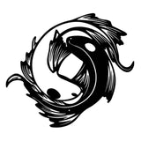 Maxbell Fish Metal Wall Decor Rustic Wall Decoration for Indoor Outdoor Hallway Yard